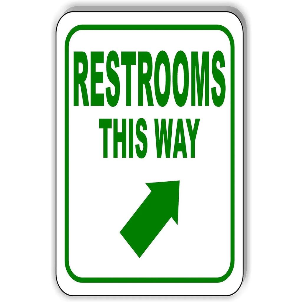 Vintage Ausgang Eingang Abbiegepfeil Metallblechschilder Poster Platte Wanddeko für Bars Garage Café Clubs Pubs Retro Poster Plakette