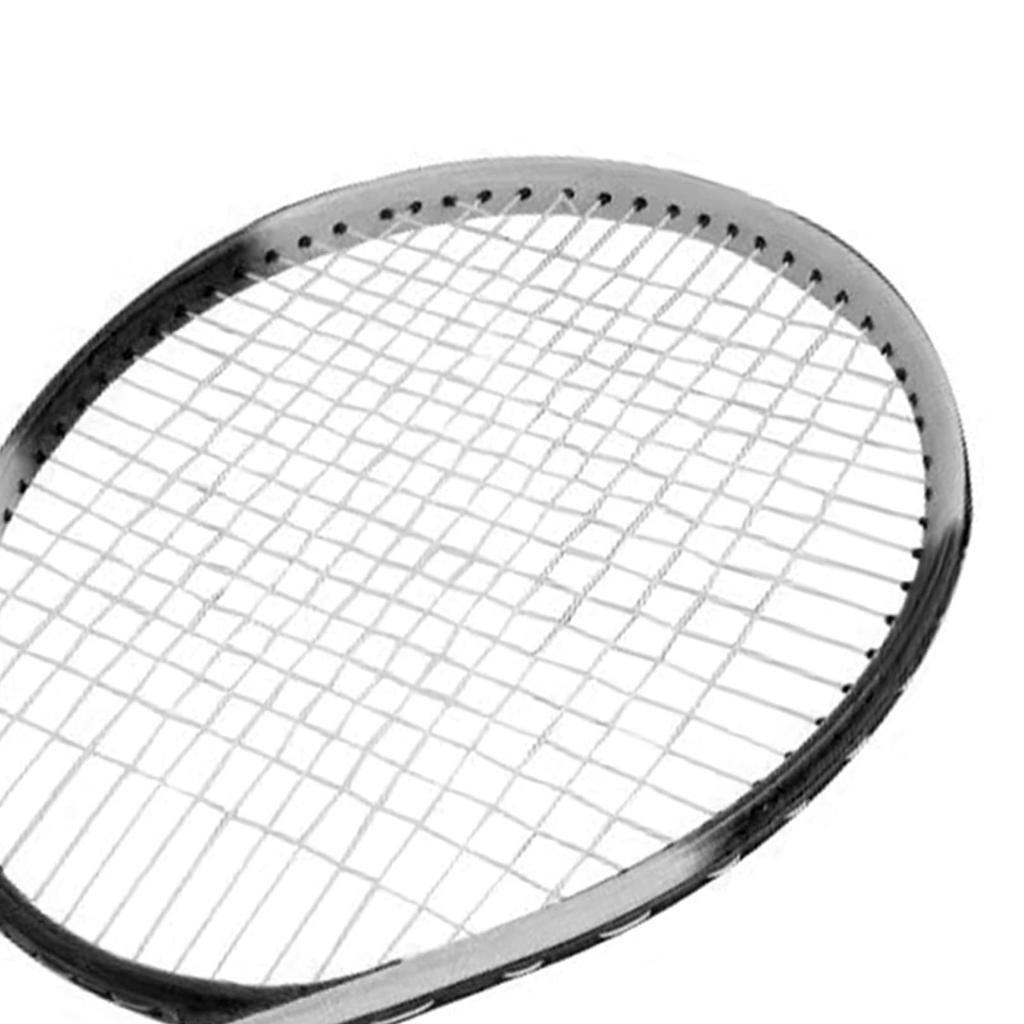 Single Tennis 27 Inch Tennis Racket Ergonomic Competition Training Racket, (Black)