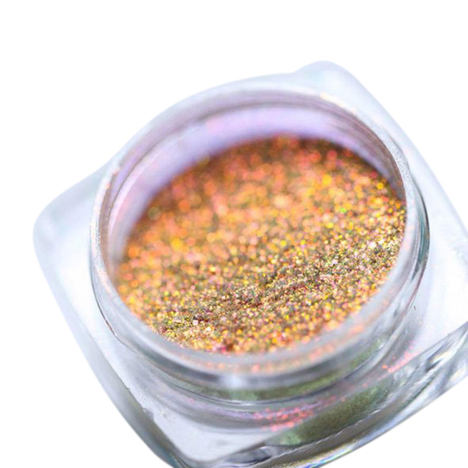 

Пудра для ногтей Chameleon Chrome, пигмент для изменения цвета, блестящая пыль, зеркальный эффект для гель-лака, декор для дизайна ногтей 6