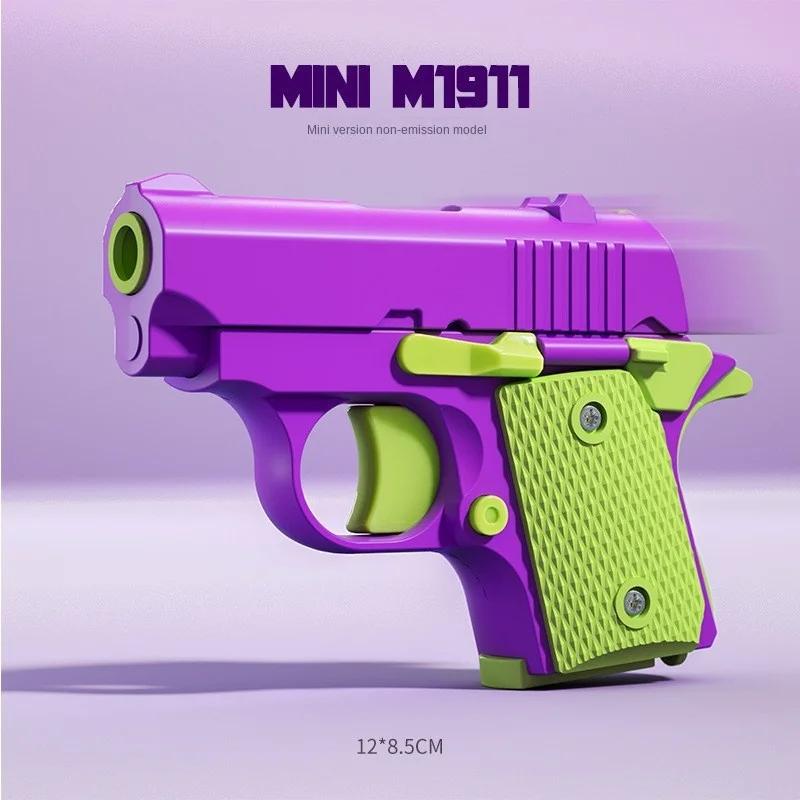 

Small 1911 Children S Plaything Guns Model 3D Gravity Printing Fidgeting Plaything For Kids Adults Stress Relief Toy Children Decompression Gift
