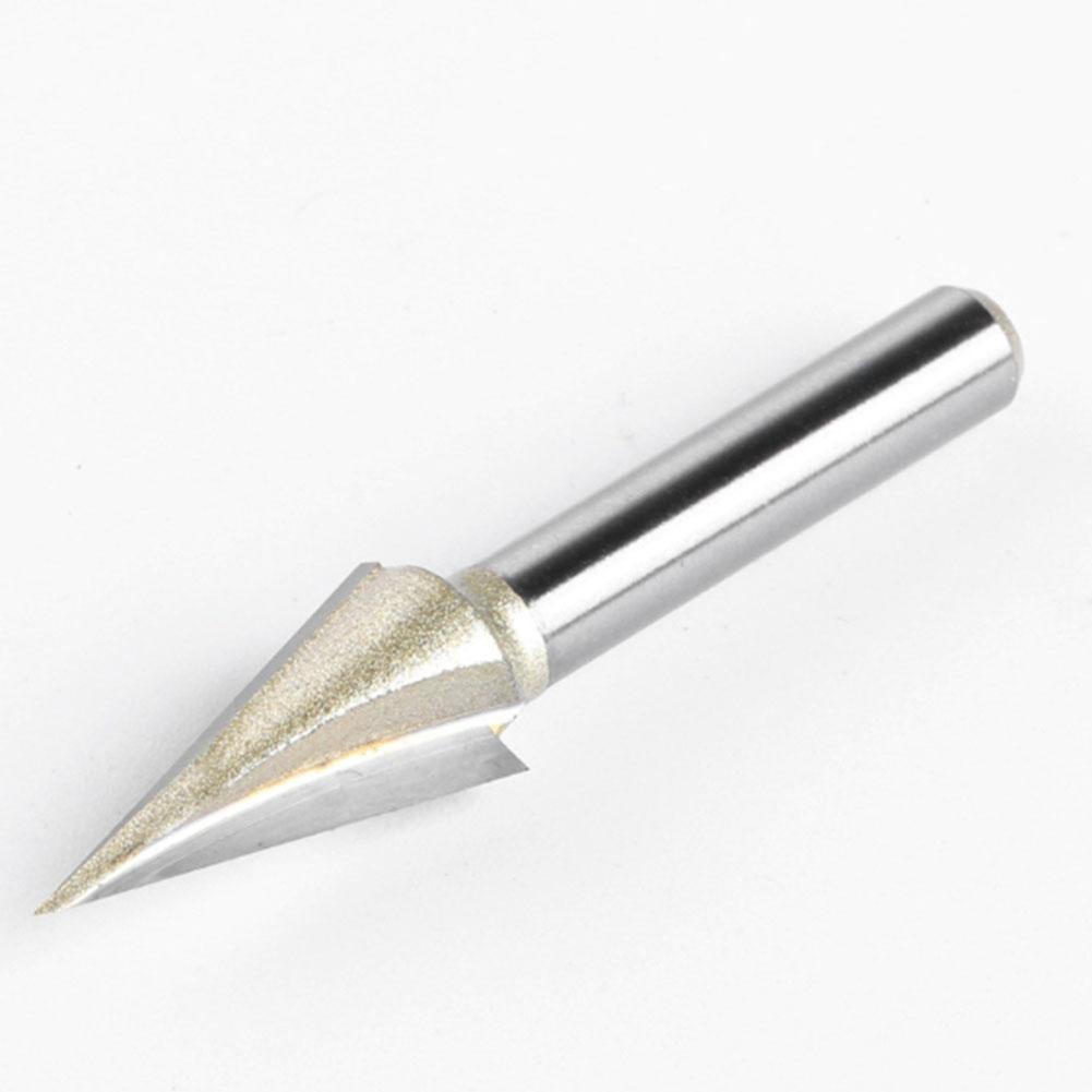 1pc 30 Degree V-Shaped Engraving Router Bit Carbide V Bit 1/4 6mm Shank Milling Cutter For CNC Woodworking Engraving Machine