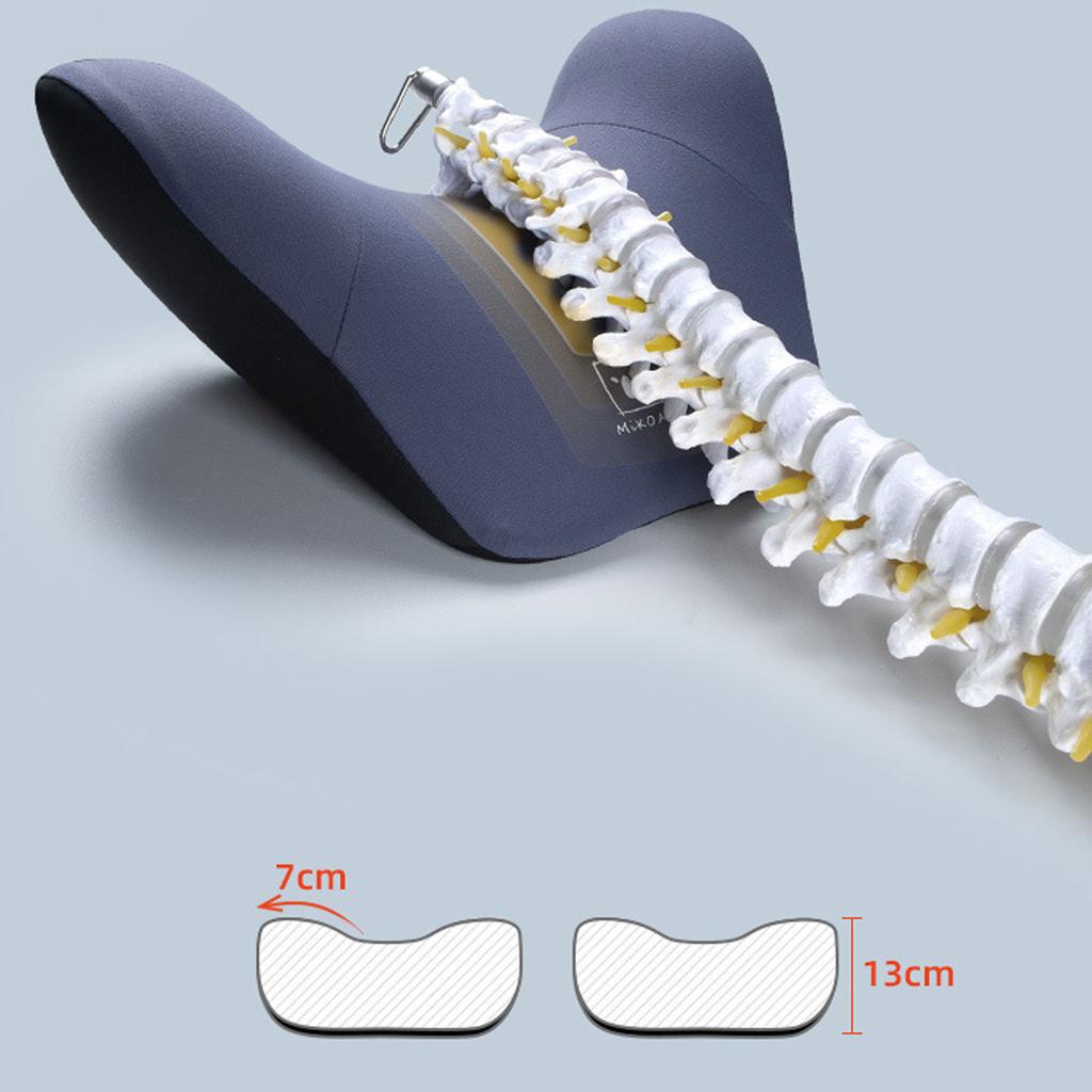 Car Headrest Lumbar Support Lumbar Cushion Memory Foam Cushion Backrest Lumbar Pillow Car Comfortable Neck Pillow Car Accsesorie