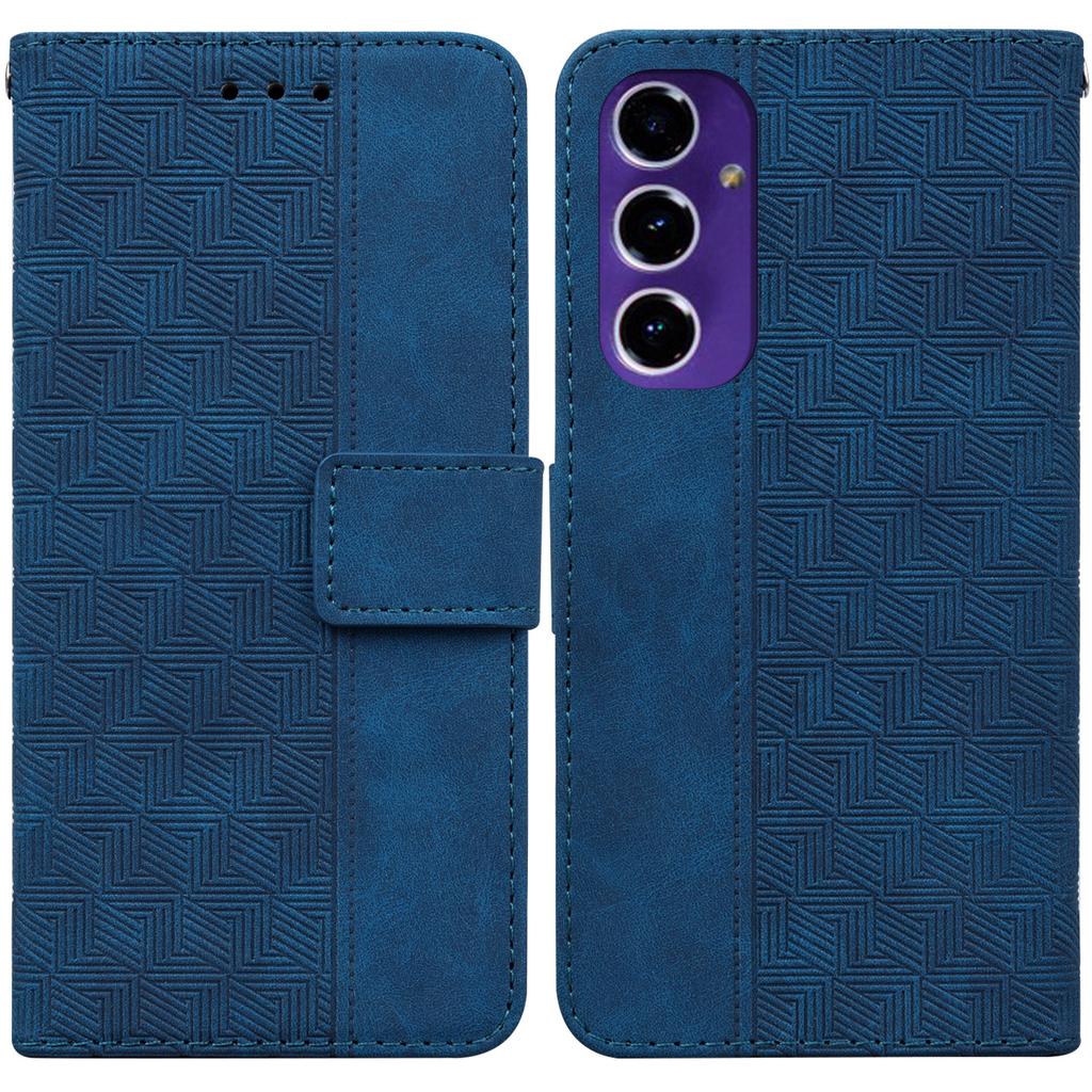 For Samsung Galaxy A16 5G/A16 4G Case Geometry Pattern Leather Wallet Phone Cover