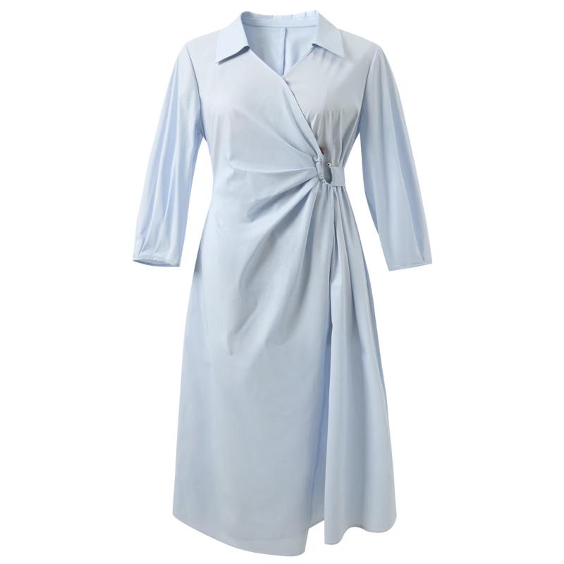 Sancai Plus Size Minimalist A-line Dress