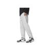 Li Ning Sports Lifestyle Series Solid Color Tapered Knit Joggers Men Joggers Flower-Gray Deep-Antarctic-Gray AKLT407-2