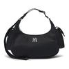 New MLB Nylon Shoulder Bag Regular Women's Black 3ABQM044N