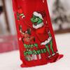 Christmas Scene Decoration Prop Green Monster Grinch Bottle Cover Cartoon Table Wine Bottle Decor