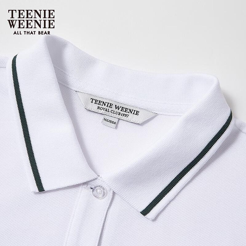 Teenie Weenie Women's Preppy Color-block Pleated Midi Dress