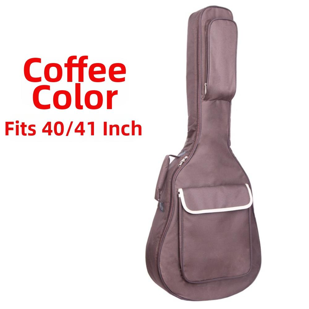 40/ 41inch Double Shoulder Guitar Bag Waterproof Wood Guitar Storage Bag High Quality Guitar Bag