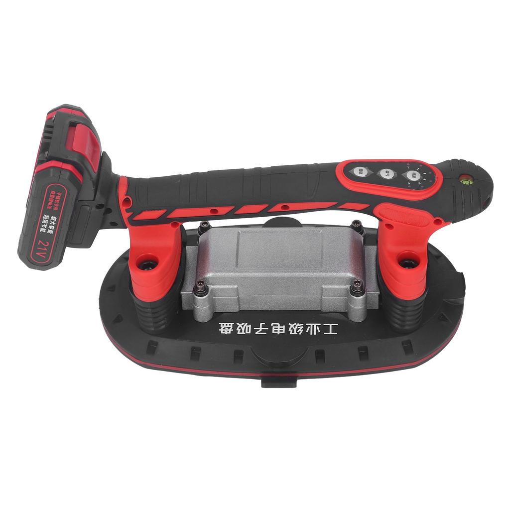 Tile Tiling Machine Large Suction Cup 28000R Speed Adjustable Rubber Button Electric Tile Vibrator 100‑240V EU Plug