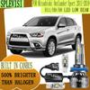 500% Brighter Than Halogen CANBUS Ready LED Low Beam For Mitsubishi Outlander Sport 2011 2012 2013 2014 2015 2016 2017 2018