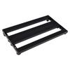 Guitar Pedal Board Aluminum Alloy Effect Pedalboard Compartment Storage Power Cord Portable Easy Assemble Pedal Board for Guitar