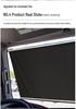 Retractable Windshield Sunshade with Heat Insulation for Cars