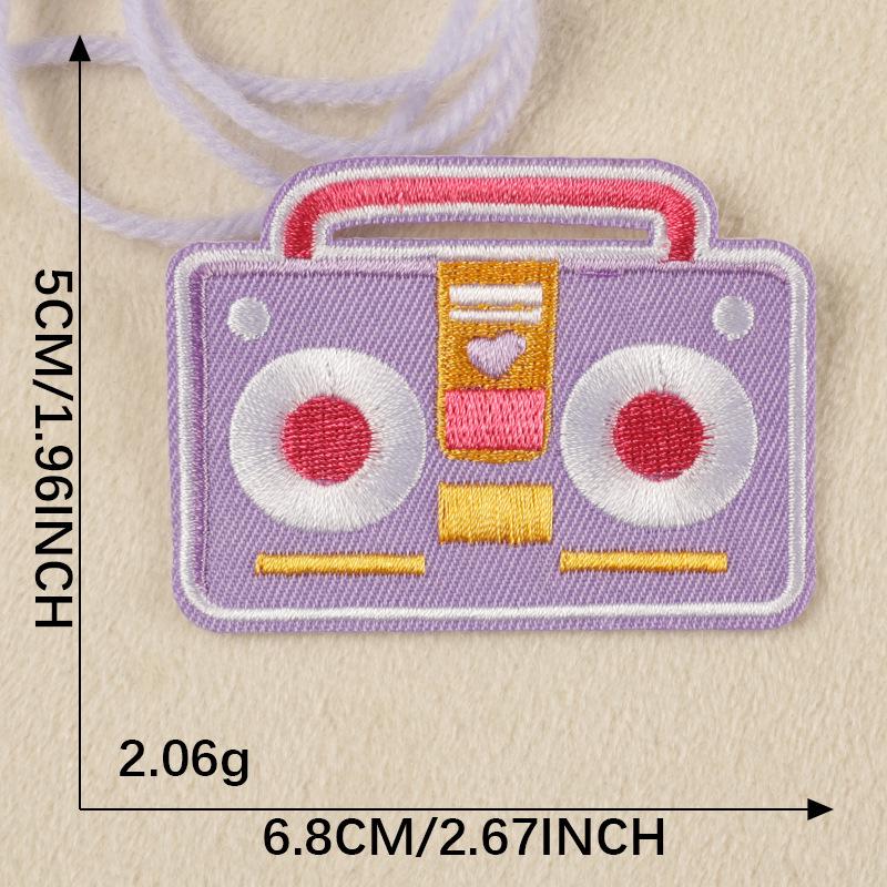 Regnbue Broderi Klistremerke Merke - Kles Tilbehør Patch