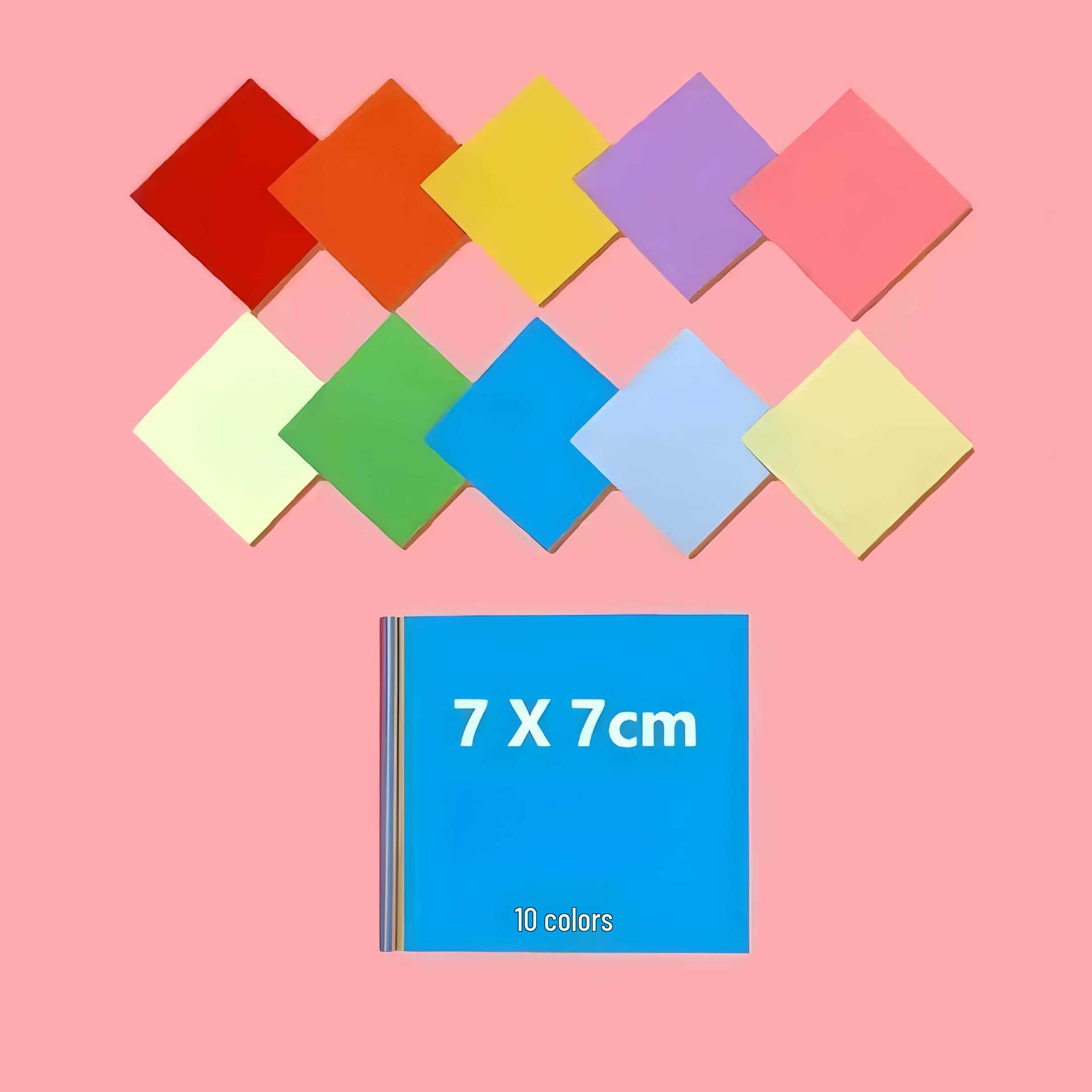 

Color Origami A4 Paper Set: Kids DIY Craft & Cardstock for School & Kindergarten 100 Sheets