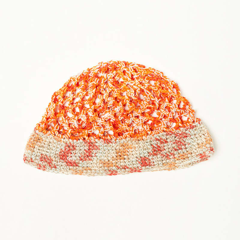 MISU A BARBE FILET HAT ORANGE