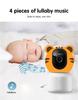 4.5" 1080P Baby Monitor with Mobile App & Two-Way Intercom