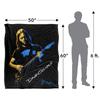 David Gilmour Silky Photograph Supersoft Blanket