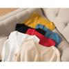 Blue Knit Vest Drawstring Waistband Design Ruffle Hem Sweet Women Pullover Sweater Simple Casual Sleeveless Coat Commuting Fall