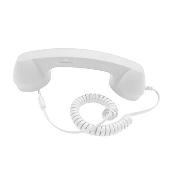 Retro Phone Handset with 3.5MM Socket Cellphone Smartphone Receiver with Microphone Speaker Universal Vintage Old Telephone Handset