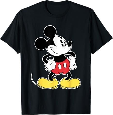 Mouse Portrait Black TShirt S