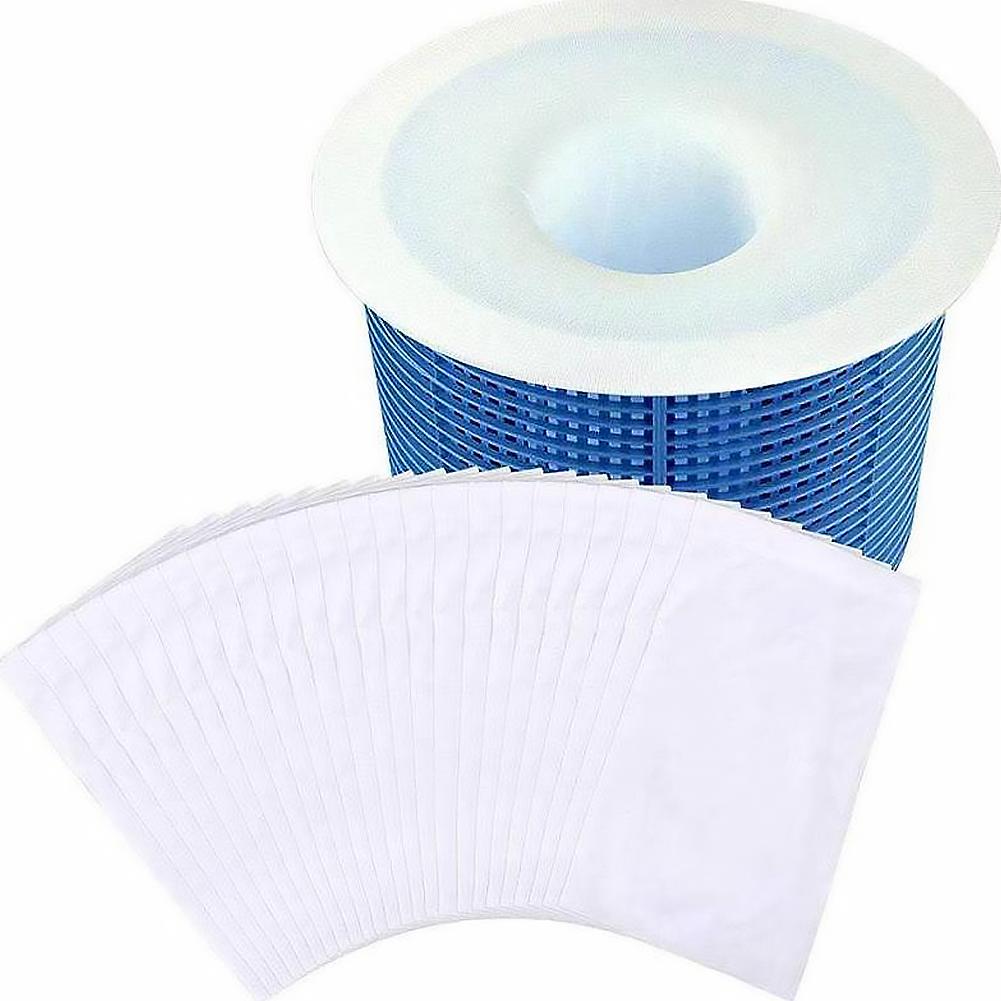 High Elasticity Mesh Filters for Pool Skimmers Reusable Pool Skimming Basket Filter Socks Debris Leaves Catcher Pool Accessories