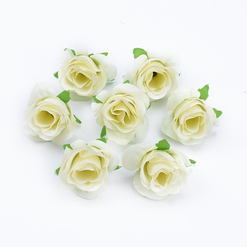 Artificial flowers Silk Roses Bud Home festival party Outdoor Garden arch Decor Diy gift candy box brooch Wedding Bridal Bouquet