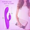 Innovative Warming Feature Rabbit Vibrator for Women G-Spot and Clitoris Stimulation Sex Toy