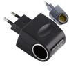 Stable Car Plug Adapter Lighters Converter 220V To 12V With LED Indicator Black Automotive Accessories AC To DC Car Adapter