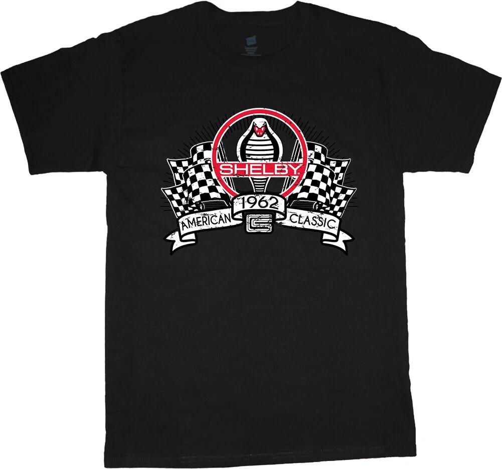 Shelby Cobra Ford Mustang T-shirt Mens Graphic Tees Car Guy Gifts Car Show Merch L