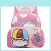 Cartoon Animal Kids Backpack For Preschool Children With Oxford Fabric And Ergonomic Shoulder Straps