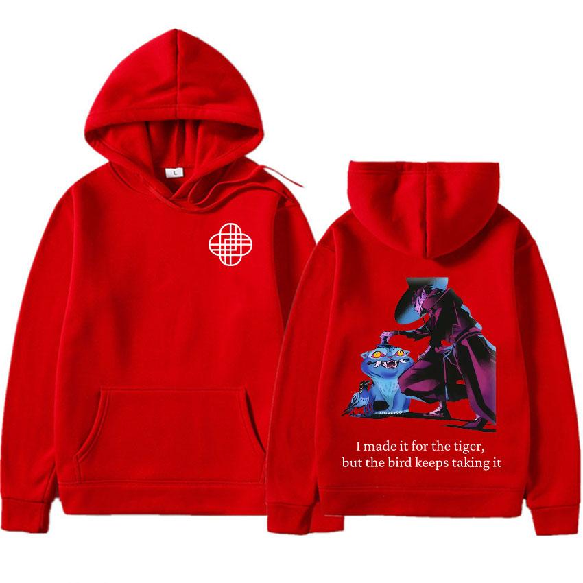 Saja Boys Kpop Chasseurs de Démons Imprimé Je l'ai fait pour le Tigre mais l'Oiseau continue de le prendre Pulls Sweat-shirts Vêtements Y2k