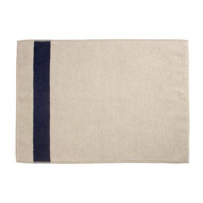 Imabari Handtuch, zertifiziert, saugfähig, schnelltrocknend, Badematte, Baumwolle, hergestellt in Japan, Iori Original „LINE“, 100 % (NEU Beige)