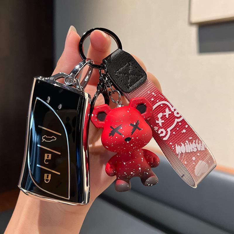 Lexus Key Case for UX260H, ES200, RX, NX, LX - Women's Car Key Bag Shell & Buckle