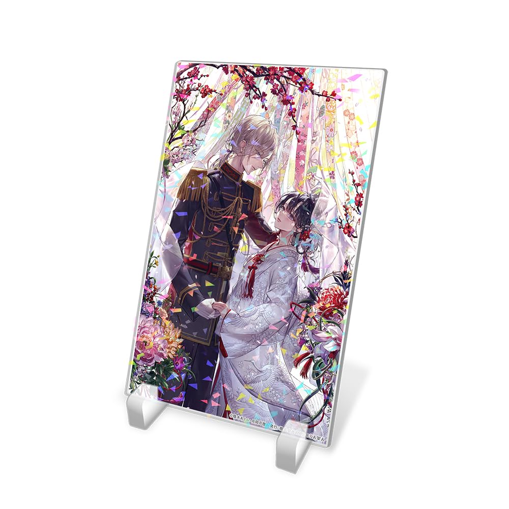 

KADOKAWA Мой счастливый брак Fujimi L Bunko Публикация к 10-летию Голографическая акриловая пластина Том 7 В170 x Ш110мм Акрил Прибл.