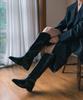 Eiffelclassic 101 Vegan Western Long Boots_ Black 5.5Cm