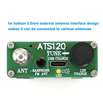 ATS120 SI4732 ESP32 BT 150K 30Mhz 64M 108Mhz Receiver Frequency Amplitude Modulation LSB USB All Band Modes Adjustable