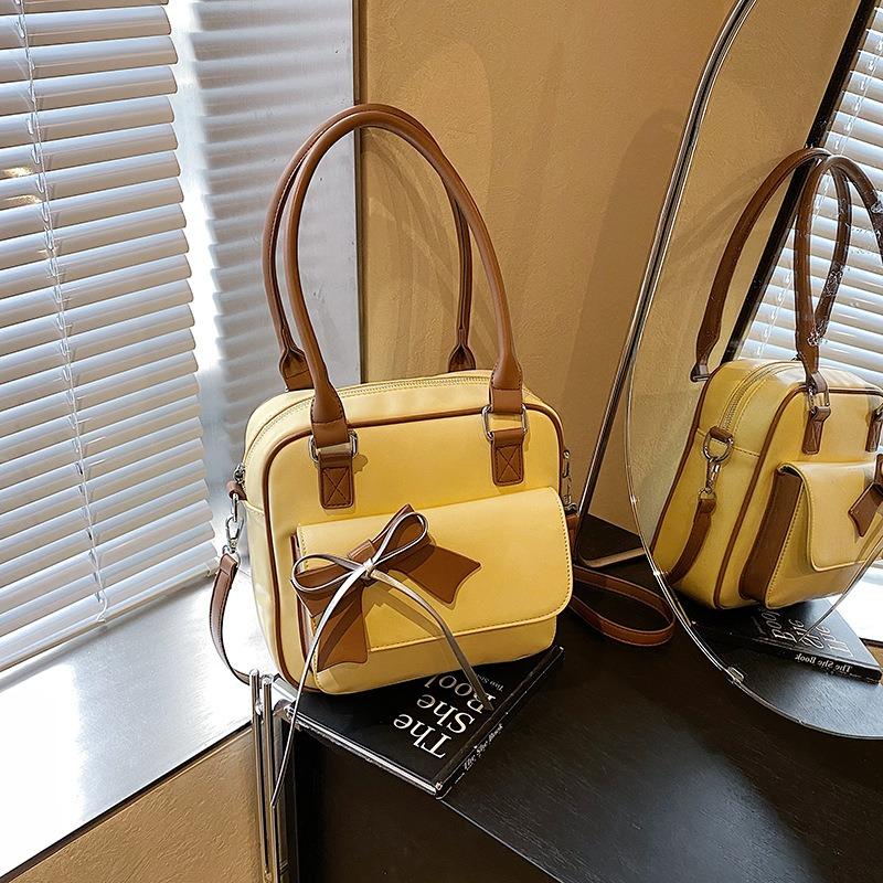 

High-end small square bag women s new casual versatile messenger bag fashion shoulder underarm bag handbag жовтий