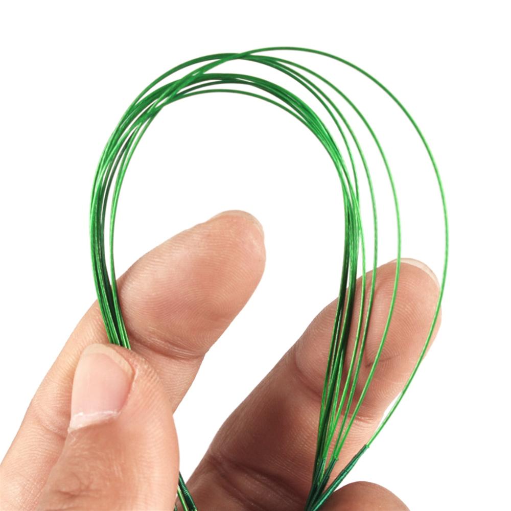 Steel Leader Fishing 20pcs Wire Leaders Heavy Duty Fishing High Strength Fishing Leaders with