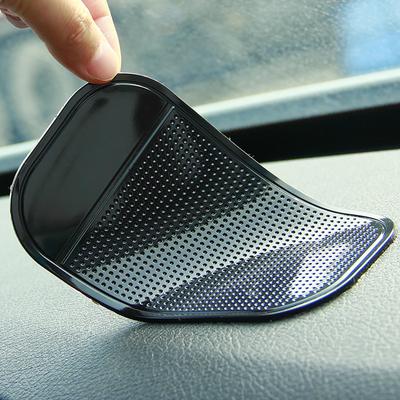 14.5x8.5cm Car Dashboard Sticky Anti-Slip PVC Mat Silicone Anti-Slip Storage Mat Pads Non-Slip Sticky Pad For Phone Key
