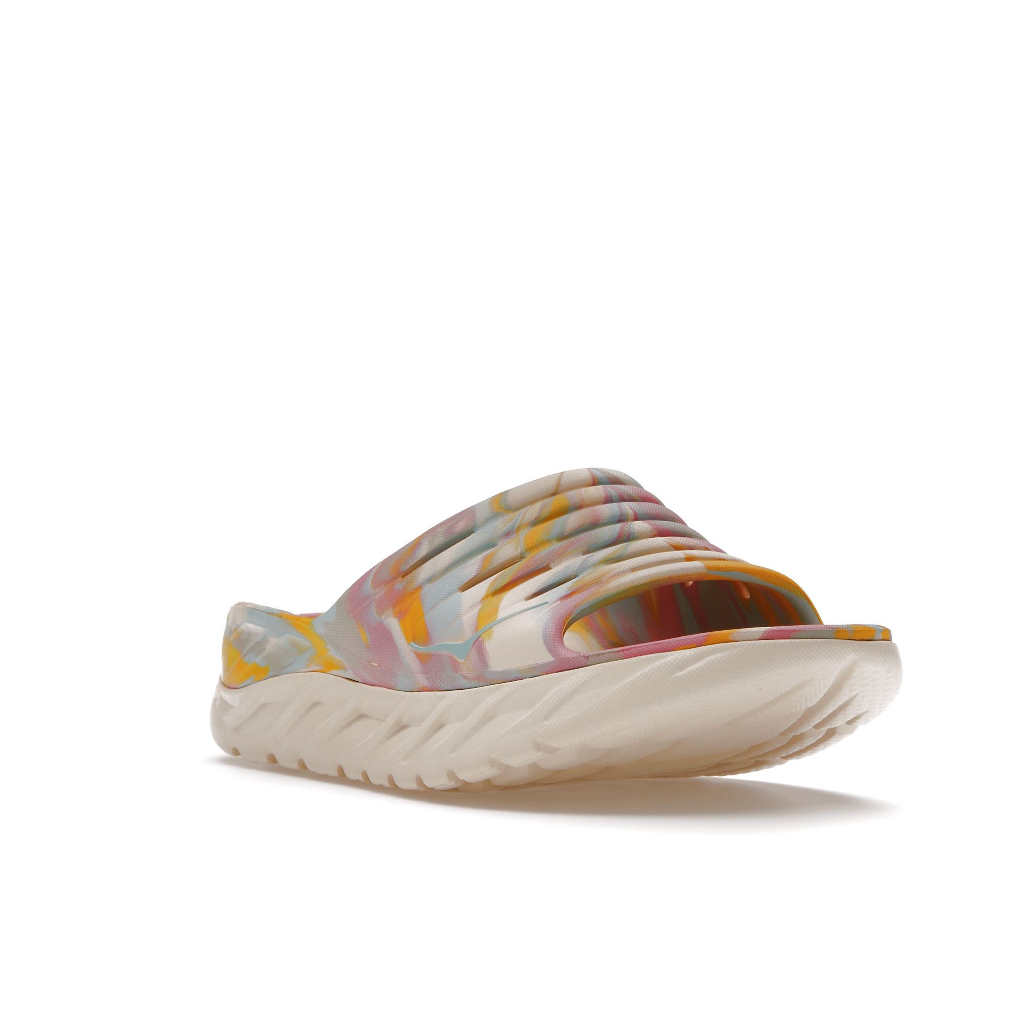 Hoka One One Ora Recovery Slide Free People Movement Luna Marbled Мужские кроссовки — фото 2