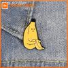 Sad Banana Man Brooch Enamel Pins Humor and Funky Brooches Backpack Lapel Hat Badges Cute Cartoon Anime Jewelry Gift for Friends