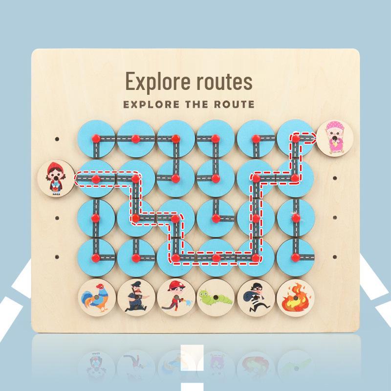 Children s Maze Adventure Wall Game for Kindergarten