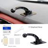Extended Curved Arc Surface Paste on-Board Bracket Gravity Support Dashboard Dashboard Clip Thickness Phone Navigation Stand