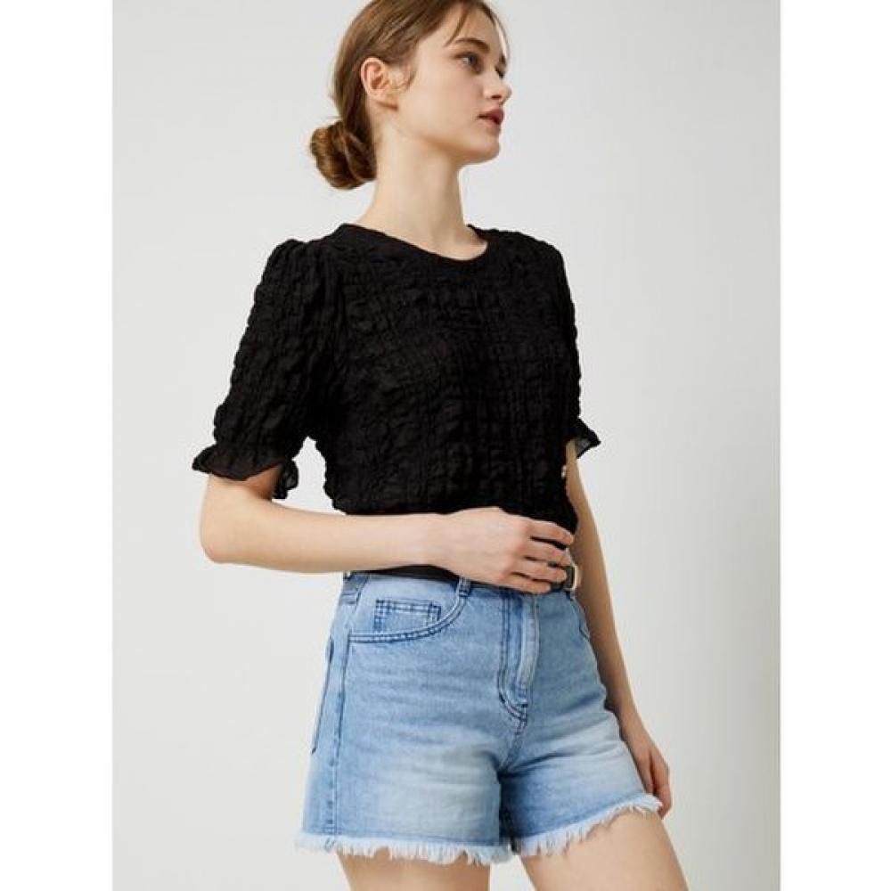 Cc Collect. Logo Embossed Blouse C252psc141