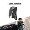 HDBUBALUS Harley-Davidson Windshield 39mm Motorcycle Windscreen Wind Deflector Screen Cowl ABS Plastic for Harley Sportster 883 1200XL XL883L XLH883 X