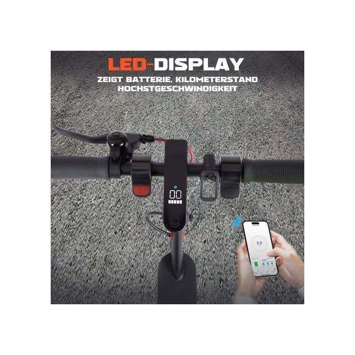 Trottinette électrigue pour enfants - Leawin - Moteur 350w - Autonomie 30KM - Max 20KM/H - noir