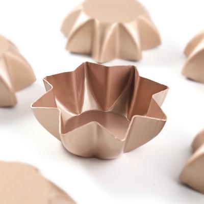 Mini Teglia antiaderente per torta Padelle per gusci di tortilla Ottagonale Stella Teglia per pane Stampo da forno per torta taco per torte muffin cupcake