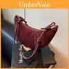 Small Water Dumpling Style Shoulder Bag With Inner Pocket For Office And Outings