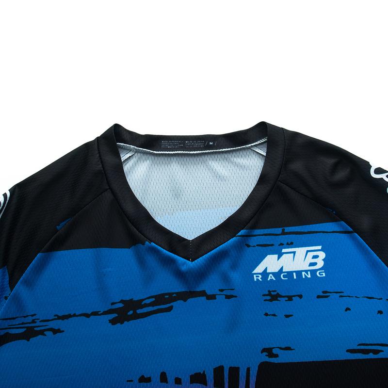 Men's Motorcycle Jersey MTB Mountain Bike T-shirt DH Cross-country Enduro Downhill Jacket Breathable Quick-Drying Sweatshirt